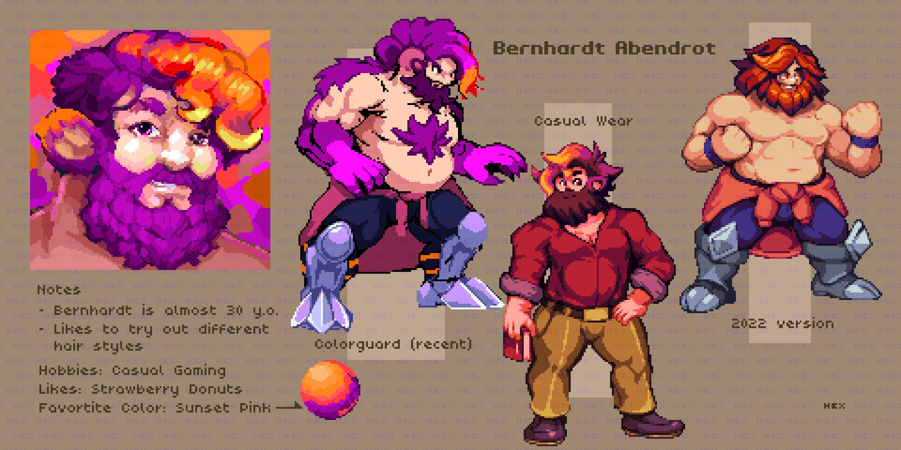 Bernhardt&#39;s Ref Sheet